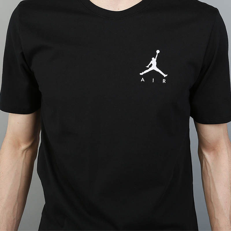 мужская черная футболка Jordan Sportswear Jumpman Air T-Shirt AH5296-010 - цена, описание, фото 2